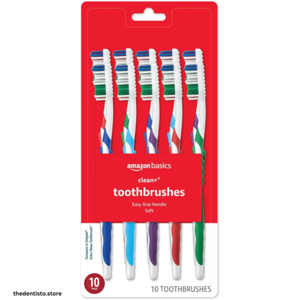 Amazon Basics Clean Plus Toothbrushes